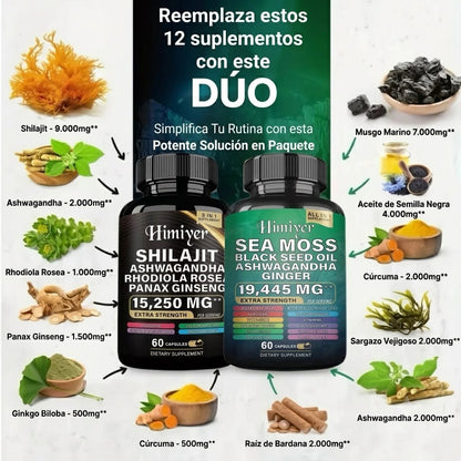 KIT SHILAJIT & SEA MOSS + ENVIO GRATIS
